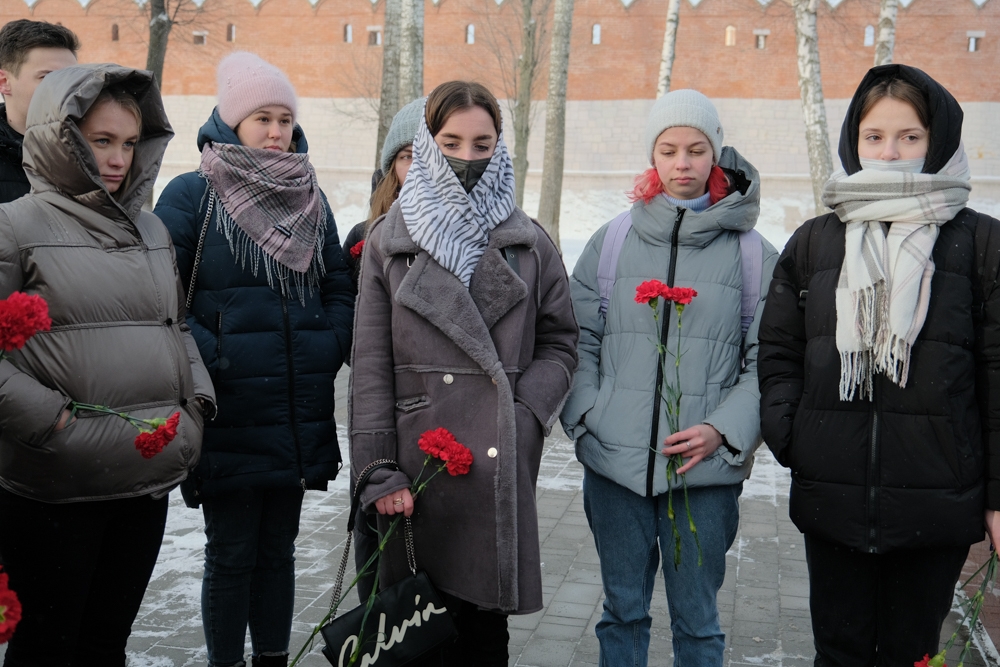 Студенты ТулГУ почтили память сотрудников органов госбезопасности