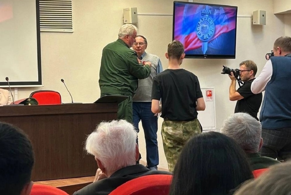 Преподавателя ТулГУ наградили «За службу России»