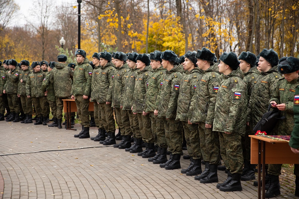 Посвятили в курсанты