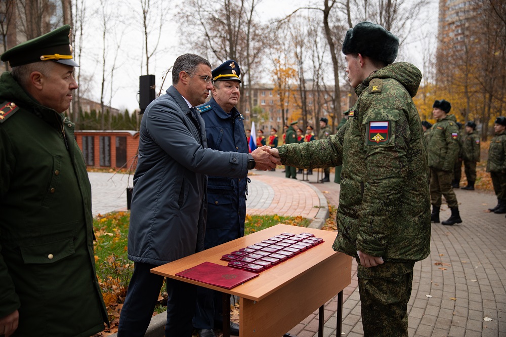 Посвятили в курсанты