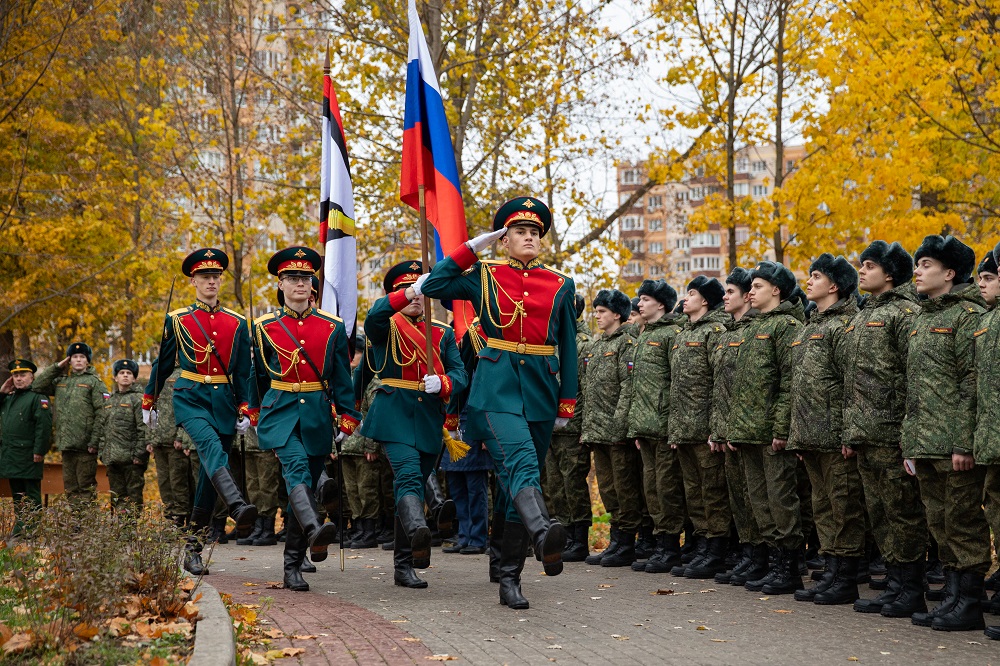 Посвятили в курсанты