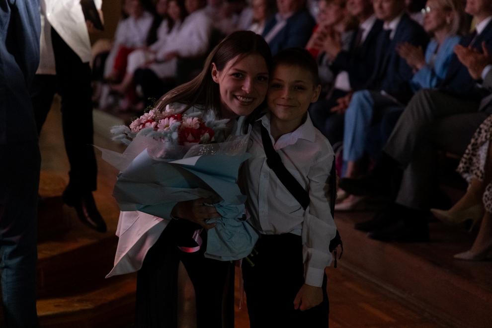 White coats, red diplomas