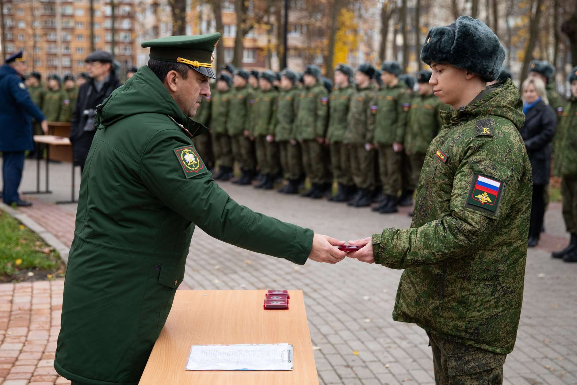 Посвящение в курсанты