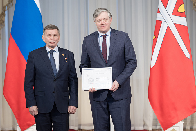 Ректор ТулГУ получил Благодарность Общественной палаты РФ